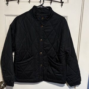 Sanctuary Black Quilted Jacket